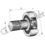 KR5204-2RS GALET INA
